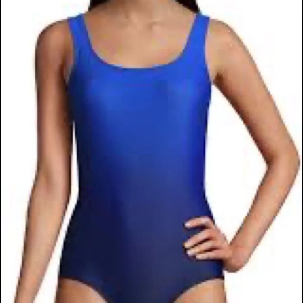 Land’s End Plus size and Standard size Tuggless tank blue ombré size Various